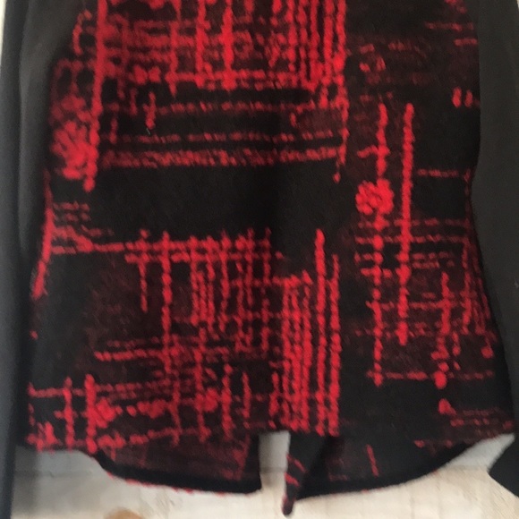 Felted wool open waterfall cardigan - Picture 7 of 12